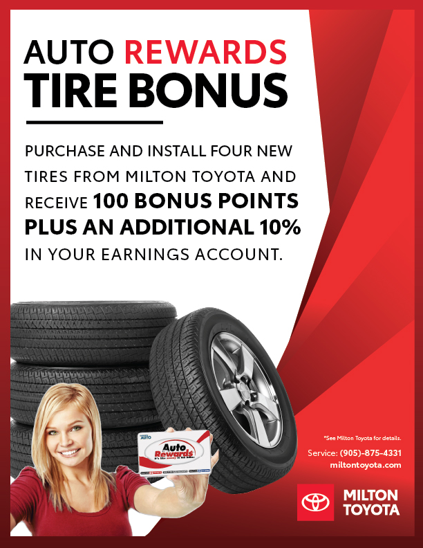 Auto Rewards Tire Bonus Auto Rewards Tire Bonus
