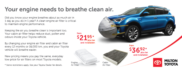 Your Engine Needs to Breathe Air Your Engine Needs to Breathe Air