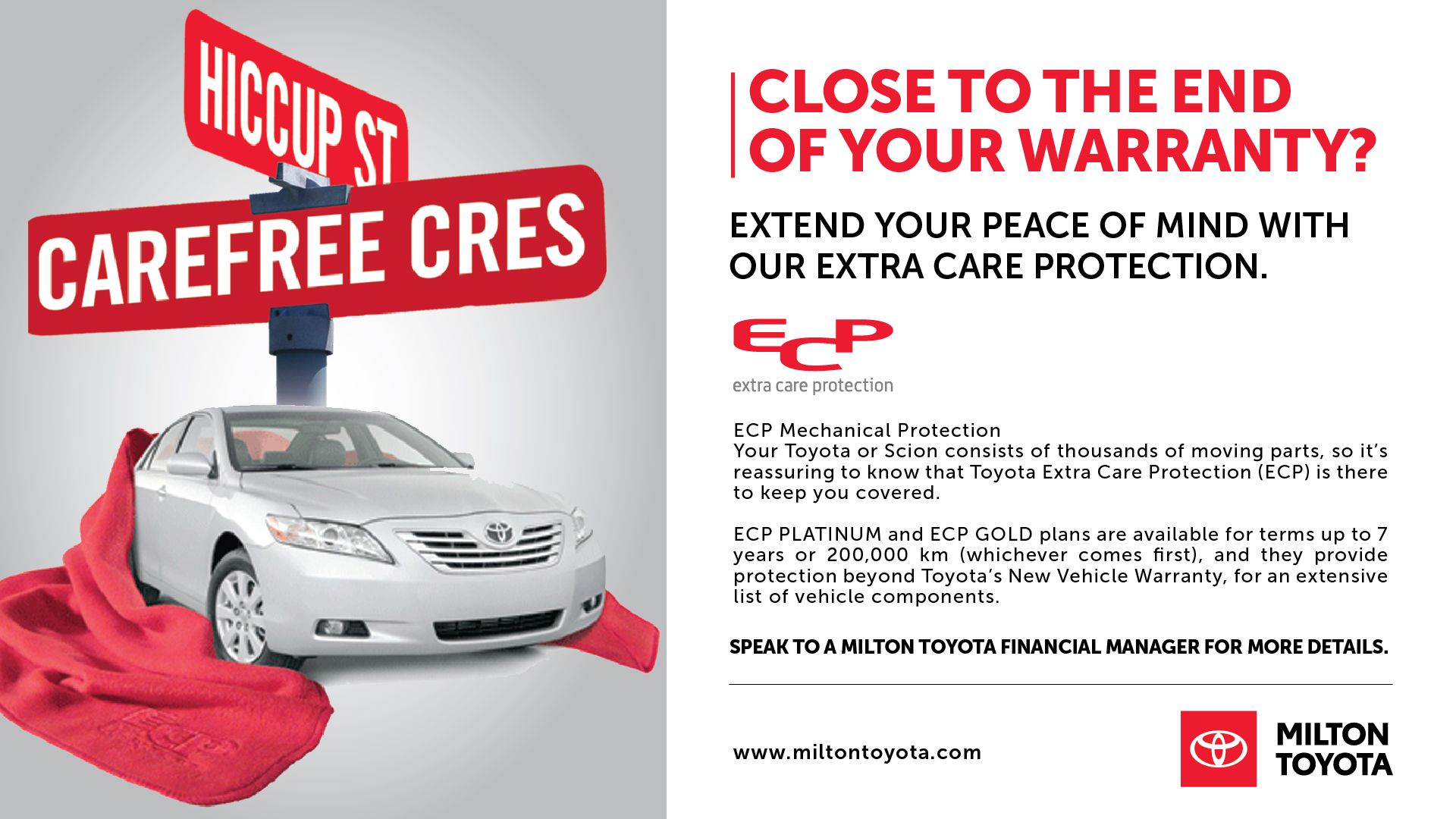 Close to the End of your Warranty? Close to the End of your Warranty?